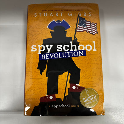 Spy School Revolution - Stuart Gibbs - 1st Edition - Signed - 2020