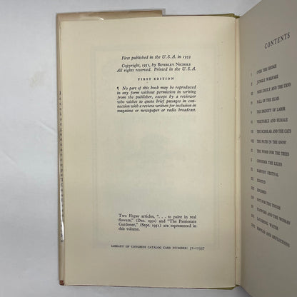 Merry Hall - Beverley Nichols - 1st Edition - 1953