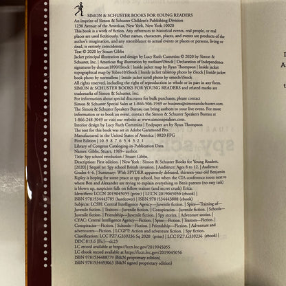 Spy School Revolution - Stuart Gibbs - 1st Edition - Signed - 2020