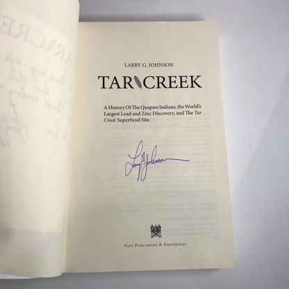 Tar Creek - Larry G. Johnson - ( Signed ) - 2008