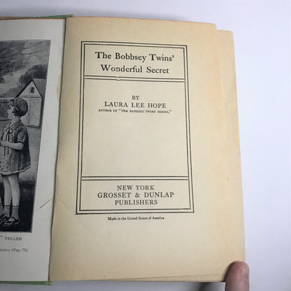 The Bobbsey Twins' Wonderful Secret - Laura Lee Hope - Loose Pages - 1937