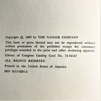 Thomas Gilcrease - David R. Milsten - Signed - 1969