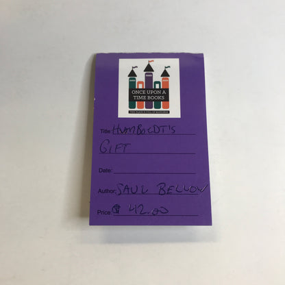 Humboldt's Gift - Saul Bellow - Franklin Library - 1979