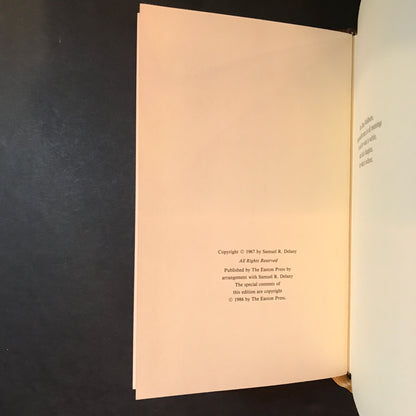 The Einstein Intersection - Samuel R. Delaney - 1st Thus - Easton Press - 1986