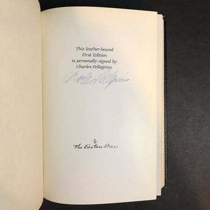 Flying to Valhalla - Charles Pellegrino - Signed - 1st Edition - Easton Press - 1993