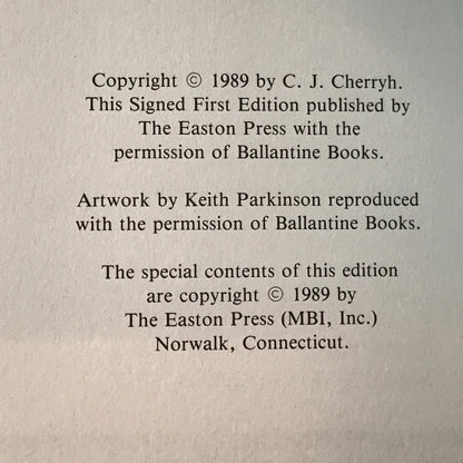 Rusalka - C. J. Cherryh - Signed - 1st Edition - Easton Press - 1989