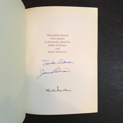 Starseed - Spider & Jeanne Robinson - Signed 2x - 1st Edition - Easton Press - 1991