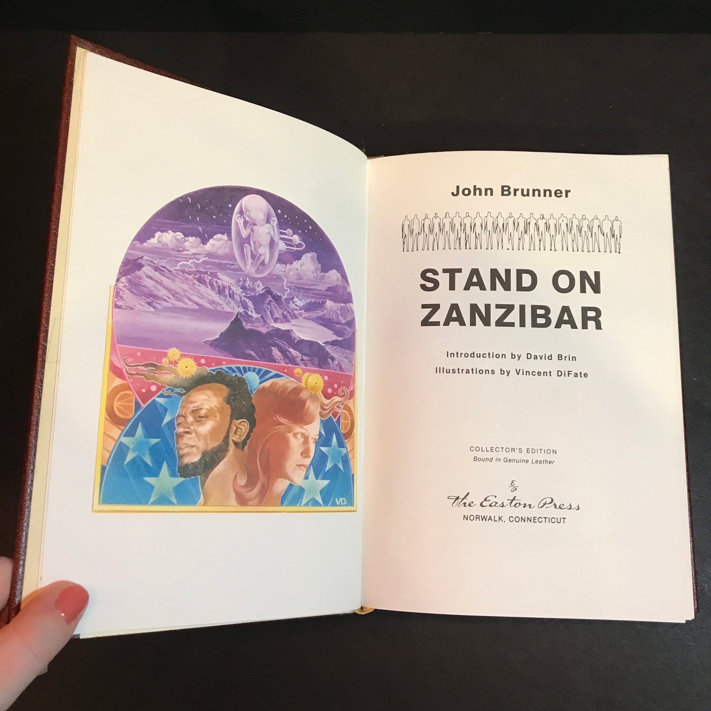 Stand On Zanzibar - John Brunner - Easton Press - 1987
