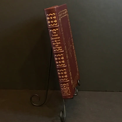 The Trikon Deception - Ben Bova and Bill Pogue - Signed 2x - 1st Edition - Easton Press - 1992