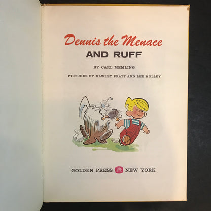 Dennis the Menace and Ruff - Carl Memling - 1963