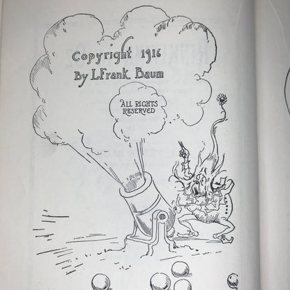 Rinkitink in Oz - L. Frank Baum - 1916 Reprint
