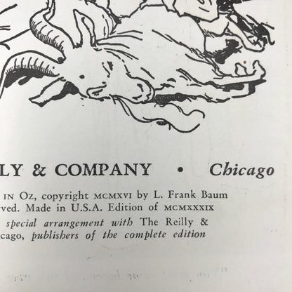 Rinkitink in Oz Junior Edition - L. Frank Baum - 1939