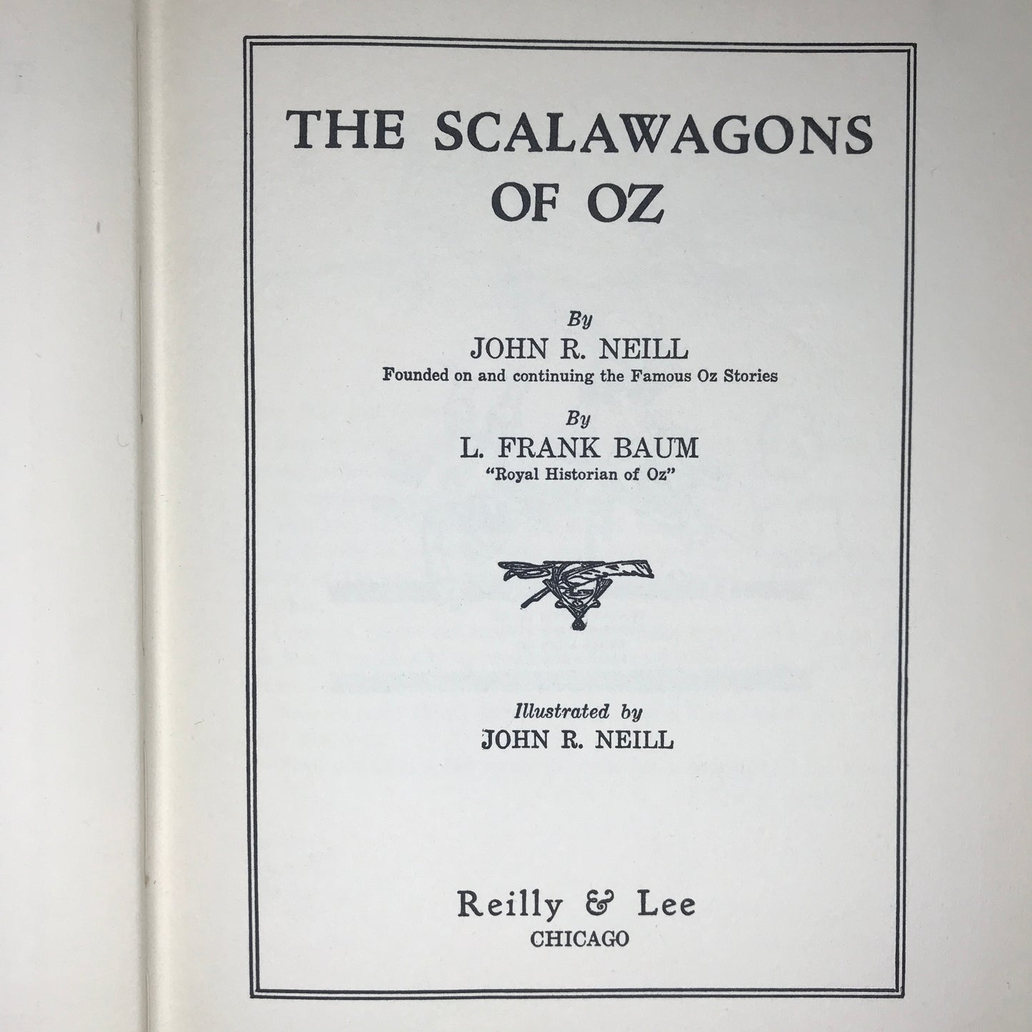 The Scalawagons of Oz - John R. Neill -  L. Frank Baum - 1941 - 1st Edition