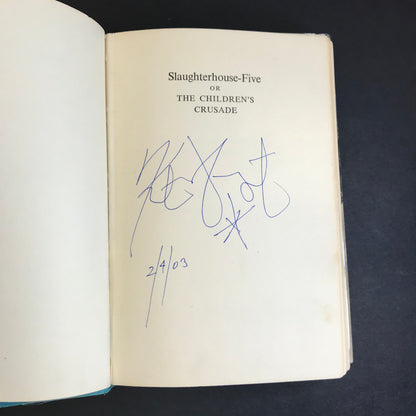 Slaughterhouse Five - Kurt Vonnegut Jr. - Signed - First Edition - Certificate of Authenticity Included - 1969