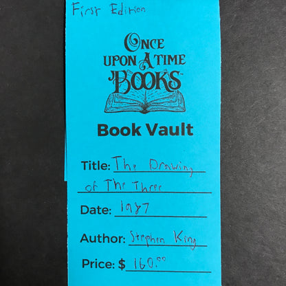 The Drawing of the Three - Stephen King - First Edition - 1987