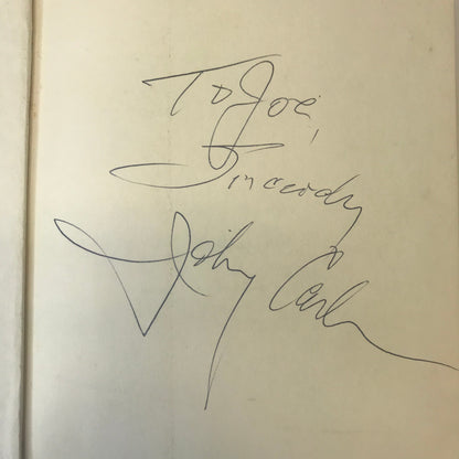 Man in Black - Johnny Cash - Inscribed - 4th Printing