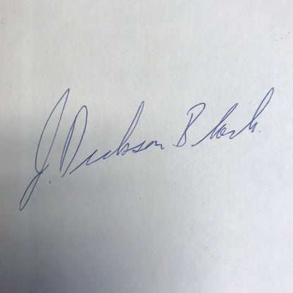 History of Benton County - J. Dickson Black - Signed