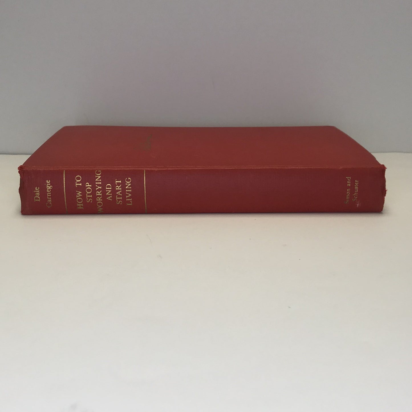 How to Stop Worrying and Start Living - Dale Carnegie - 21st Printing - Signed