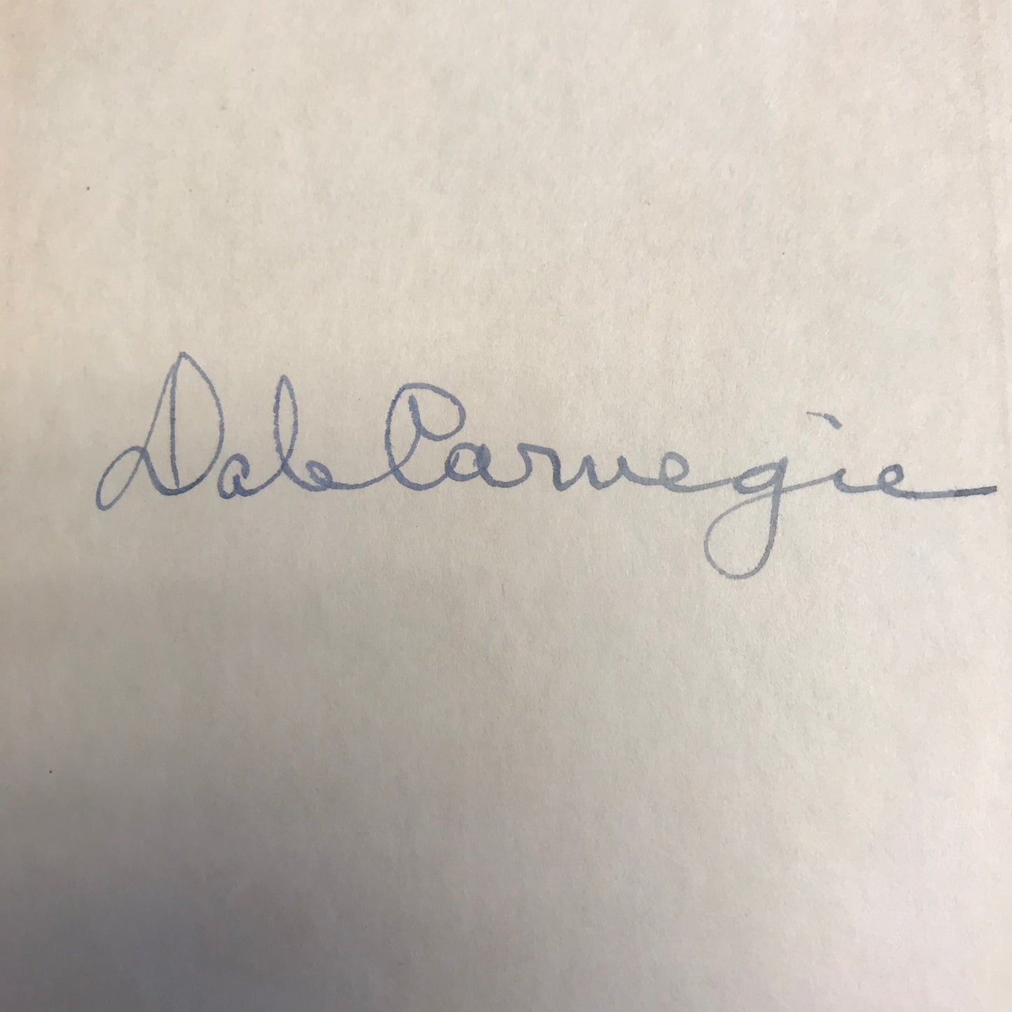 How to Stop Worrying and Start Living - Dale Carnegie - 21st Printing - Signed
