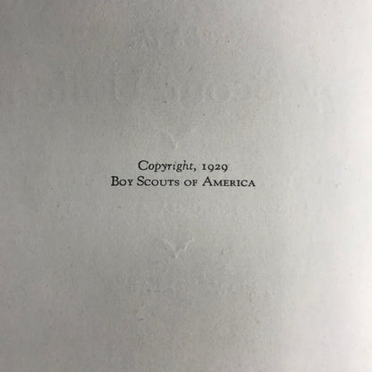 Matching Mountains with the Boy Scout Uniform - Edward F. Reimer - First Edition - Fold Out Plates - 1929