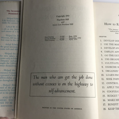 How to Raise Your Own Salary - Napoleon Hill - Signed - 3rd Printing