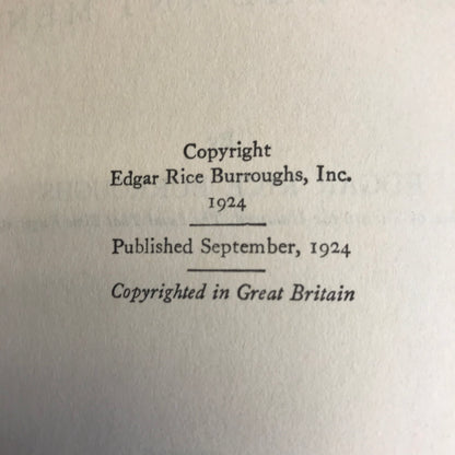 Tarzan and the Ant Men - Edgar Rice Burroughs - First Edition
