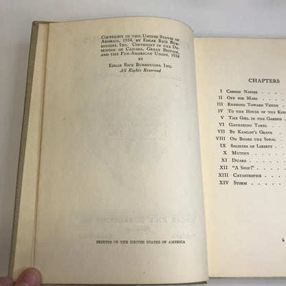 Pirates of Venus - Edgar Rice Burroughs - Early Print