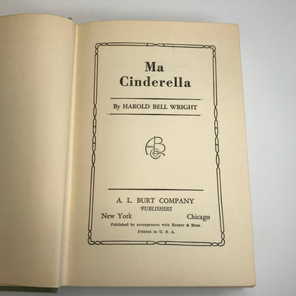 Ma Cinderella - Harold Bell Wright