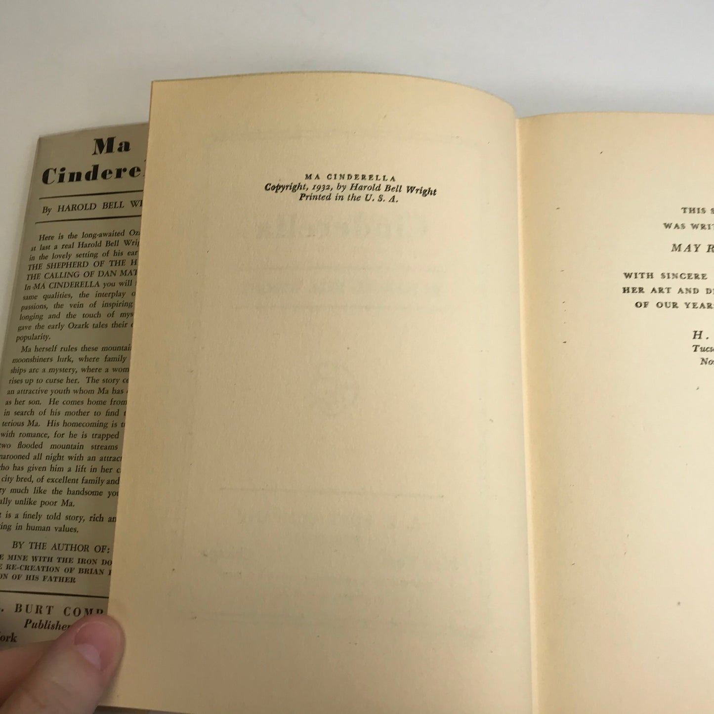 Ma Cinderella - Harold Bell Wright
