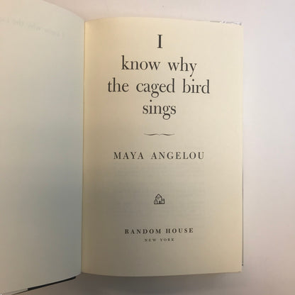 I Know Why the Caged Bird Sings - Maya Angelou - Early Printing - Inscribed - ( Signed ) 1969