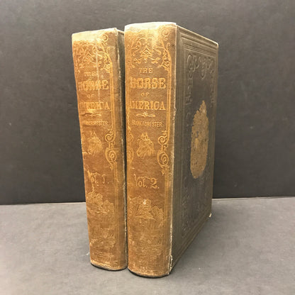 The Horse of America - Frank Forester - 2 Volumes - 1857