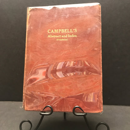 Campbell's Abstract and Index - Muskogee, OK - 1915
