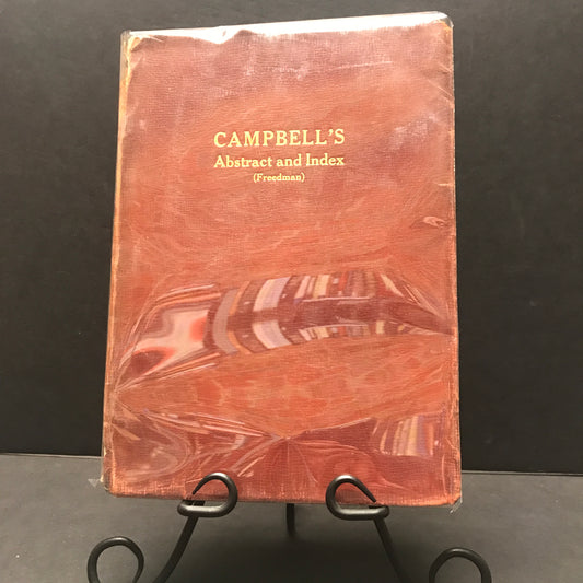 Campbell's Abstract and Index - Muskogee, OK - 1915
