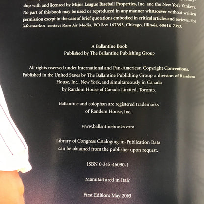 One Hundred Years New York Yankees - NA - Easton Press - 2003