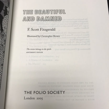 The Novels of F. Scott Fitzgerald - F. Scott Fitzgerald - 4 Volumes - 1st Thus - Folio Society - 2005