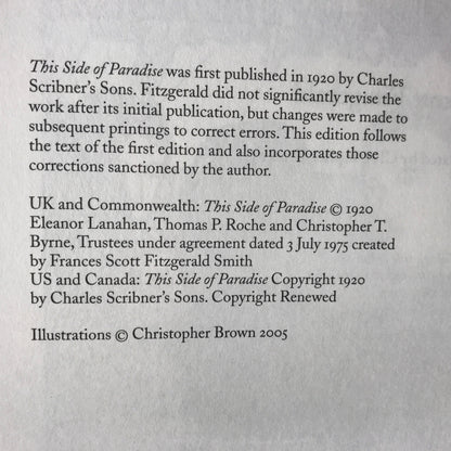 The Novels of F. Scott Fitzgerald - F. Scott Fitzgerald - 4 Volumes - 1st Thus - Folio Society - 2005