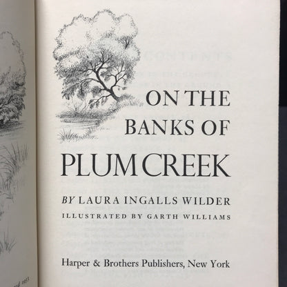 On the Banks of Plum Creek - Laura Ingalls Wilder - 1953