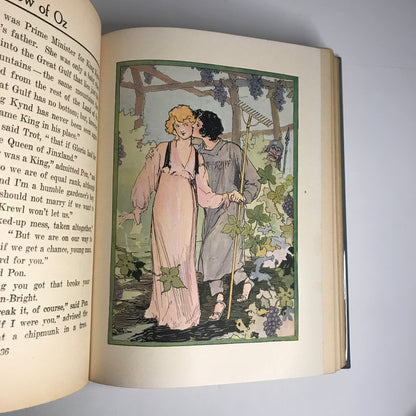 The Scarecrow of Oz - L. Frank Baum - 1918 - Tear on page 13