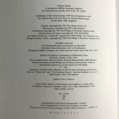 Fairy Tales of Charles Perrault - Charles Perrault - 1993