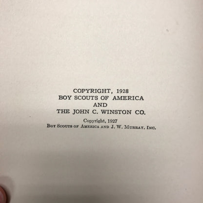 The Lone Scout of the Sky - James E. West - 1928