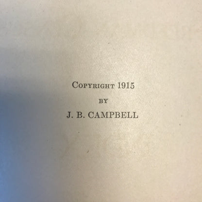 Campbell's Abstract and Index - 1915- J.B. Campbell