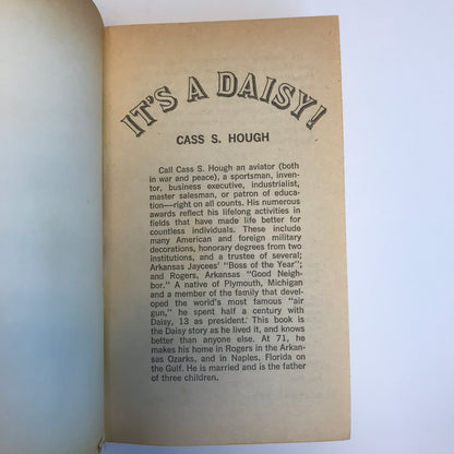 It's A Daisy! - Cass S. Hugh - 1976 - Rogers, AR