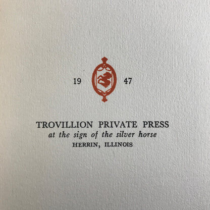 Christmas at Thatchcot - Violet and Hal Trovillion - Signed - 1947