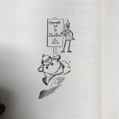 The Tin Woodman of Oz - L. Frank Baum - Illustrated by John R. Neill - 1960's