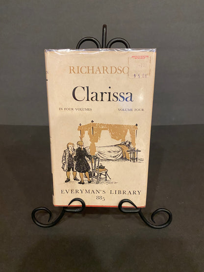 Clarissa - Samuel Richardson - Volume 1-4 - 1976