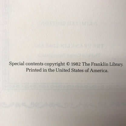 Political Writings - John Stuart Mill - Franklin Library - 1982