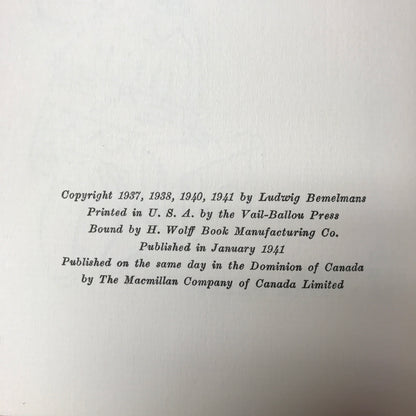 The Donkey Inside - L. Bemelmans - Signed w/ Drawing - 1st Edition - #140/175 - Very Scarce - 1941