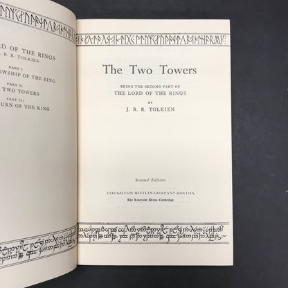 The Lord of the Rings - J. R. R. Tolkien - 3rd and 4th Printing - 3 Fold Out Maps - Box Set - 1965
