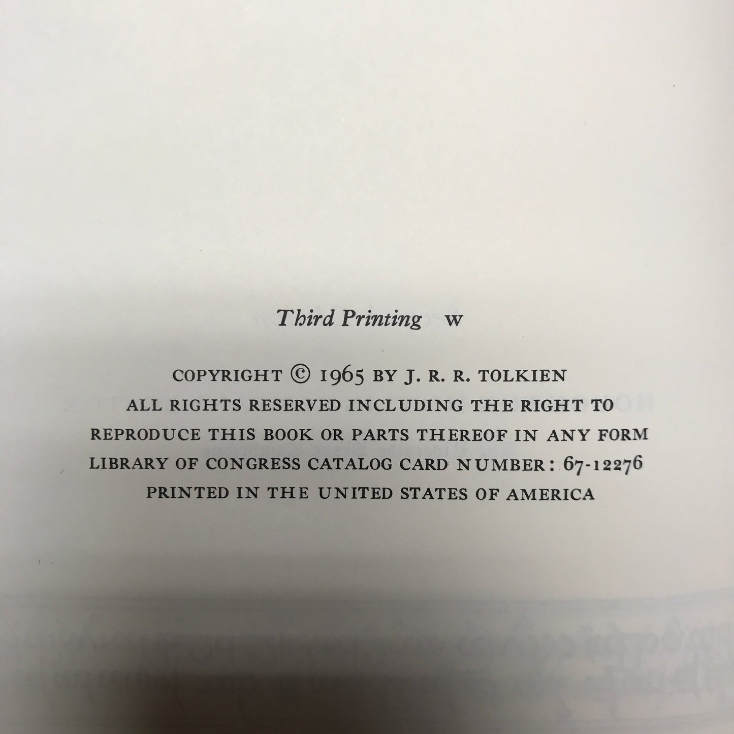 The Lord of the Rings - J. R. R. Tolkien - 3rd and 4th Printing - 3 Fold Out Maps - Box Set - 1965
