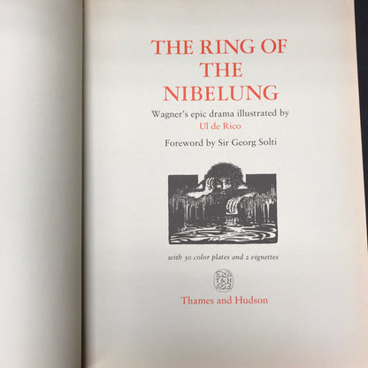 The Ring of the Nibelung - Richard Wagner - With Color Plates -1980